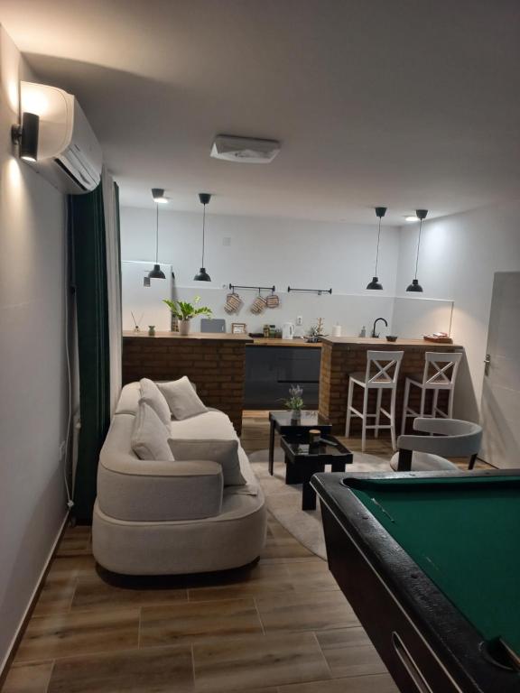 Posezení v ubytování Vila Pogled