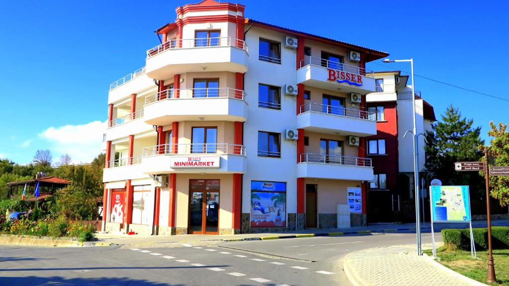 Budova, kde se hotel nachází