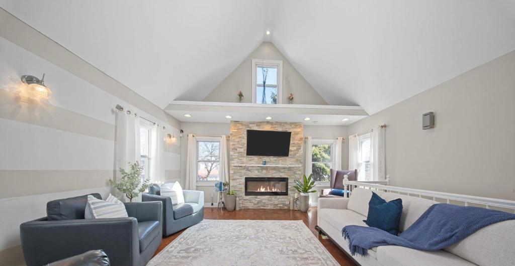 Posezení v ubytování Kasa Boho Rental 2