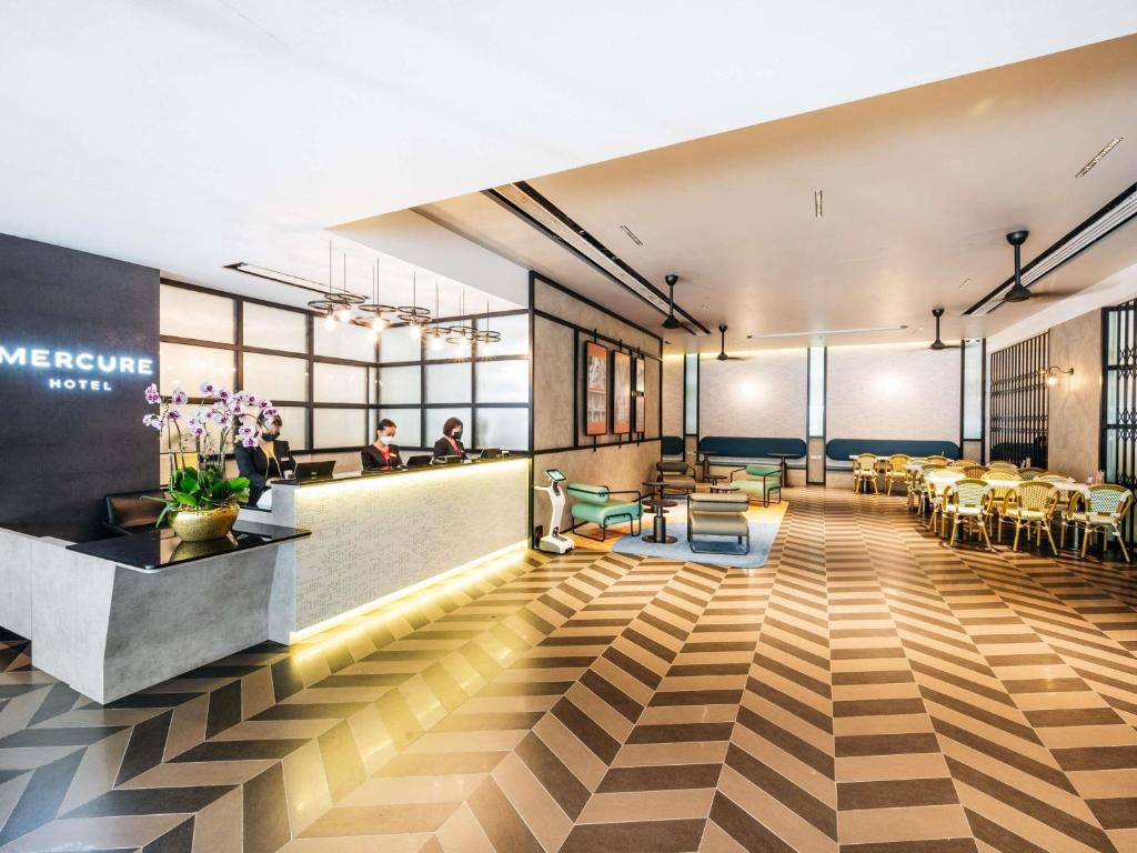 O zonă de relaxare la Mercure Singapore Tyrwhitt