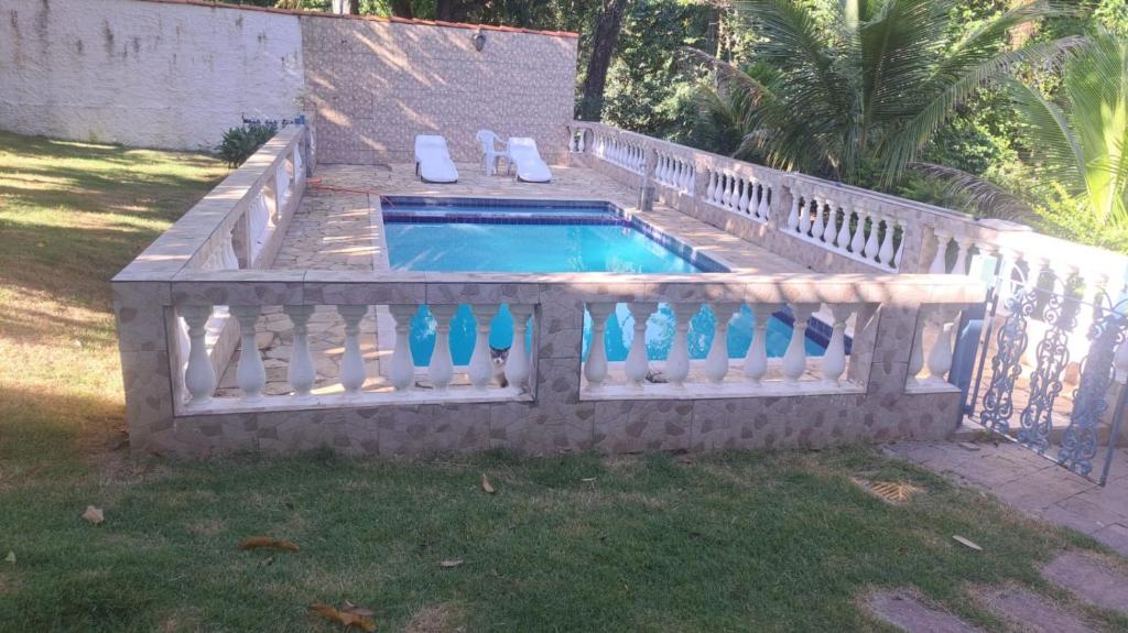 Hồ bơi trong/gần chácara recanto dos rosa