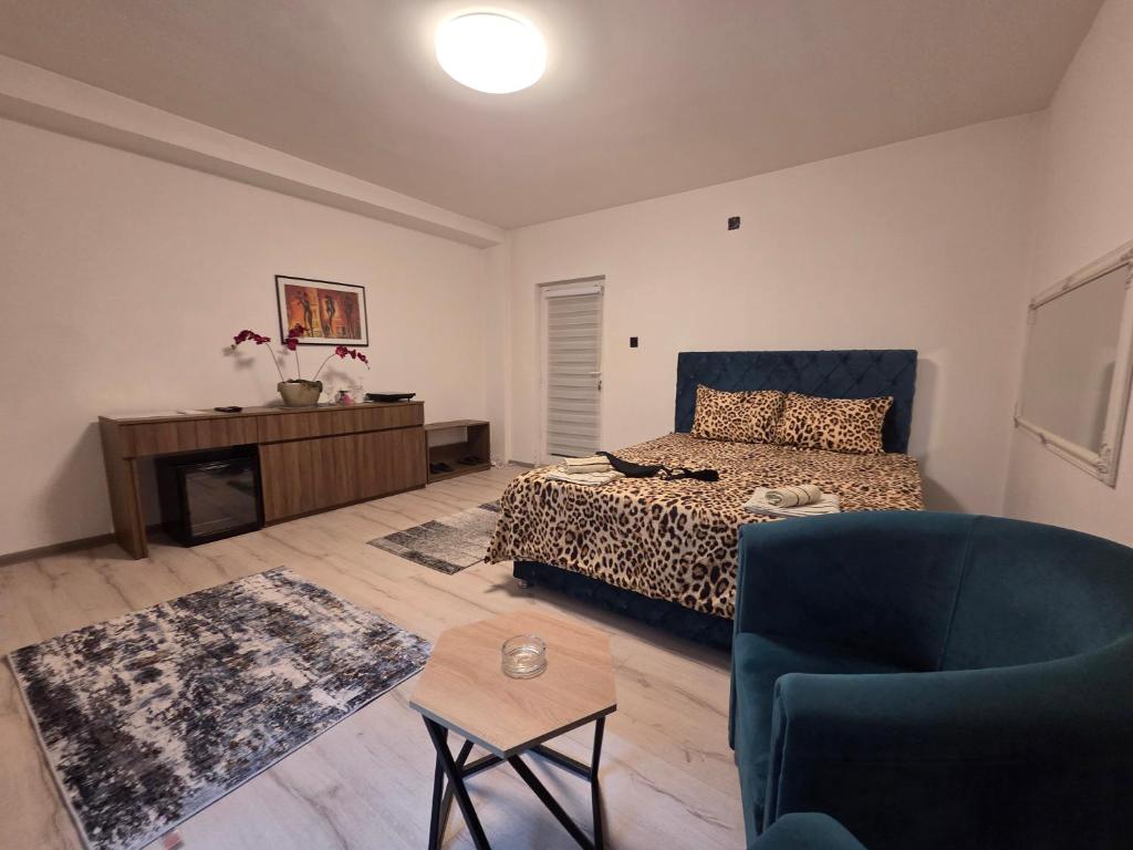 Posezení v ubytování Apartmani relax