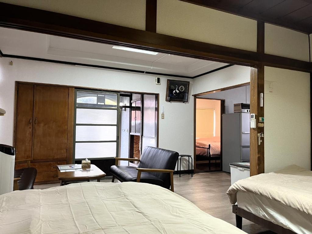 Postel nebo postele na pokoji v ubytování My STAGE