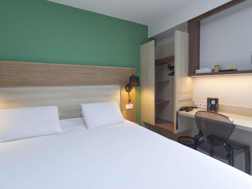 Greet Hôtel Dijon Sud Longvic - Camera Pop Con Letto Matrimoniale