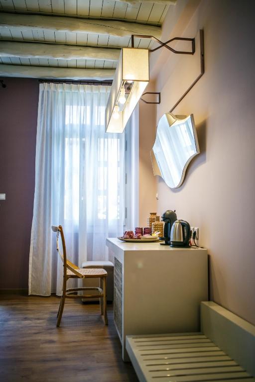 Posezení v ubytování Sette Venti Boutique Hotel