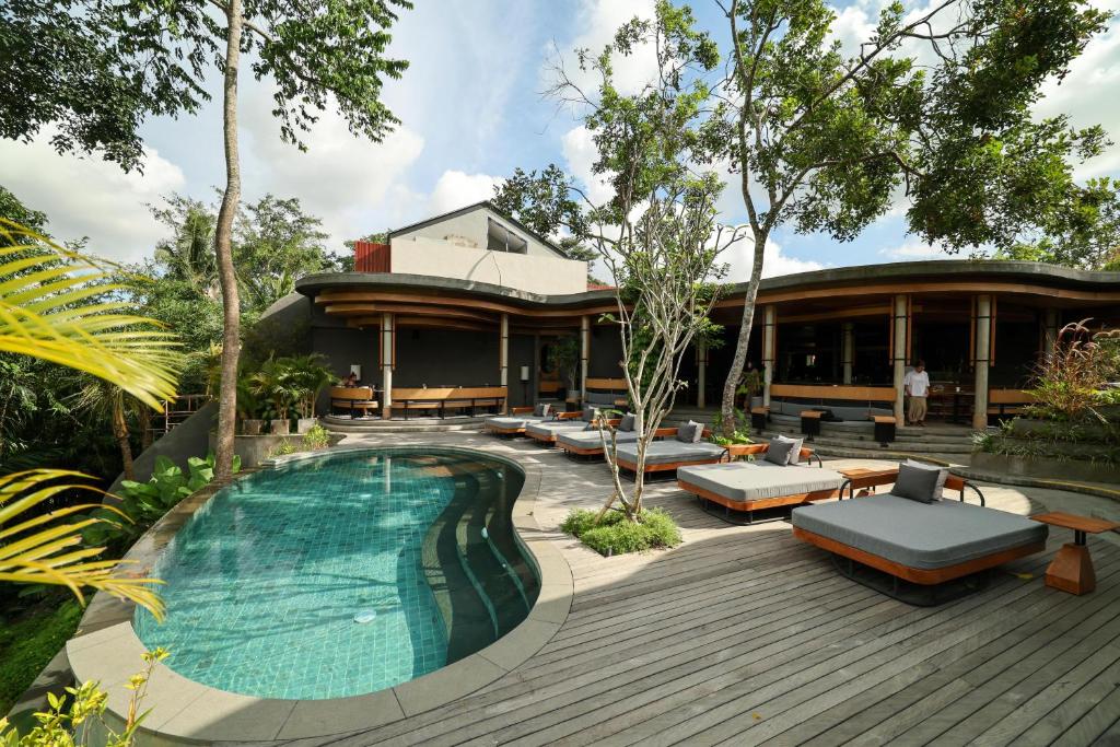 A villa in Ubud