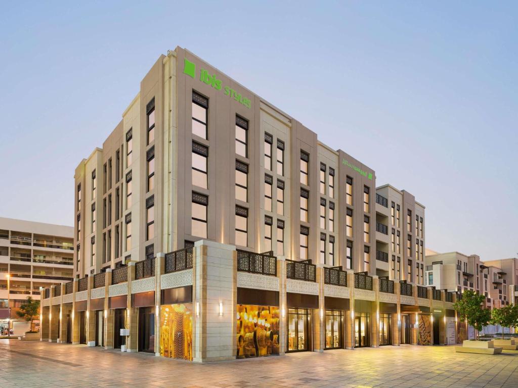 a rendering of a hotel with a building at ibis Styles Dubai Gold District in Dubai