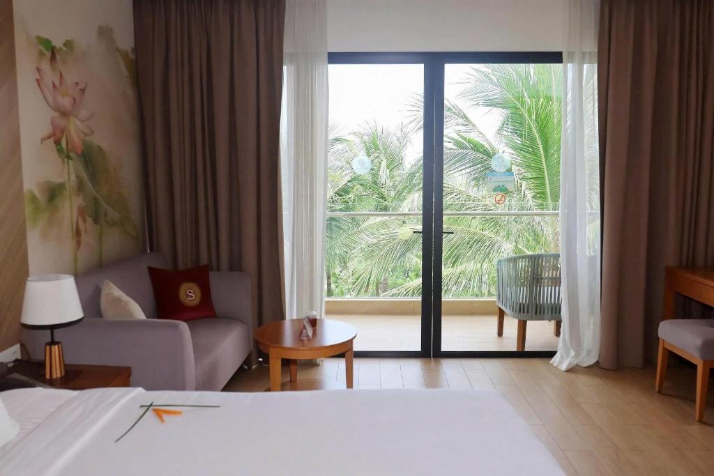 Phòng Noa Giường Đôi Nhìn Ra Vườn