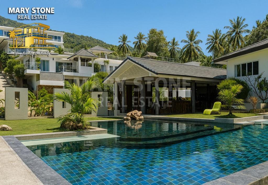 Bazén v ubytování Charly Apartment - 2BR Seaview Cozy Apartment nebo v jeho okolí