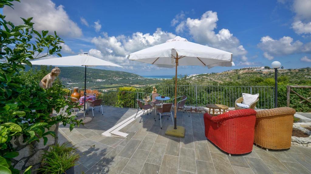 Nespecifikovaný výhled na hory nebo výhled na hory při pohledu z bed and breakfast