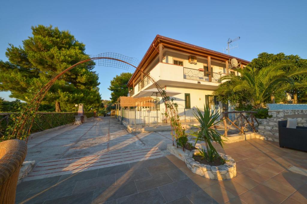 Budova, kde se bed and breakfast nachází