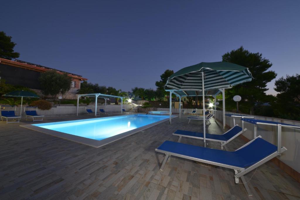 Bazén v ubytování B&B Villa Nicoletta nebo v jeho okolí