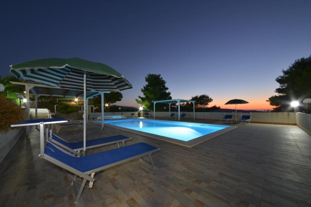 Bazén v ubytování B&B Villa Nicoletta nebo v jeho okolí