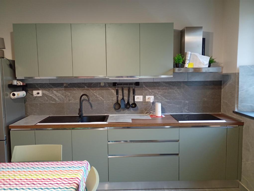 Η κουζίνα ή μικρή κουζίνα στο Casa Verde