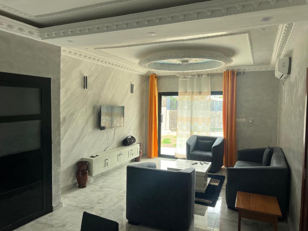 Un lugar para sentarse en Appartement meublé