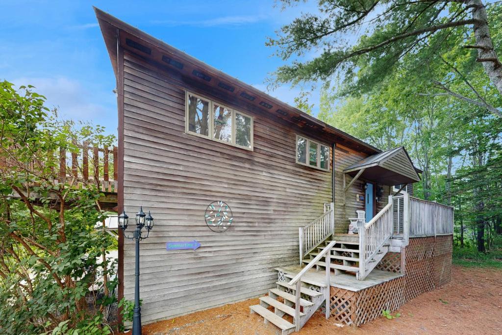 Budova, kde se prázdninový dům nachází