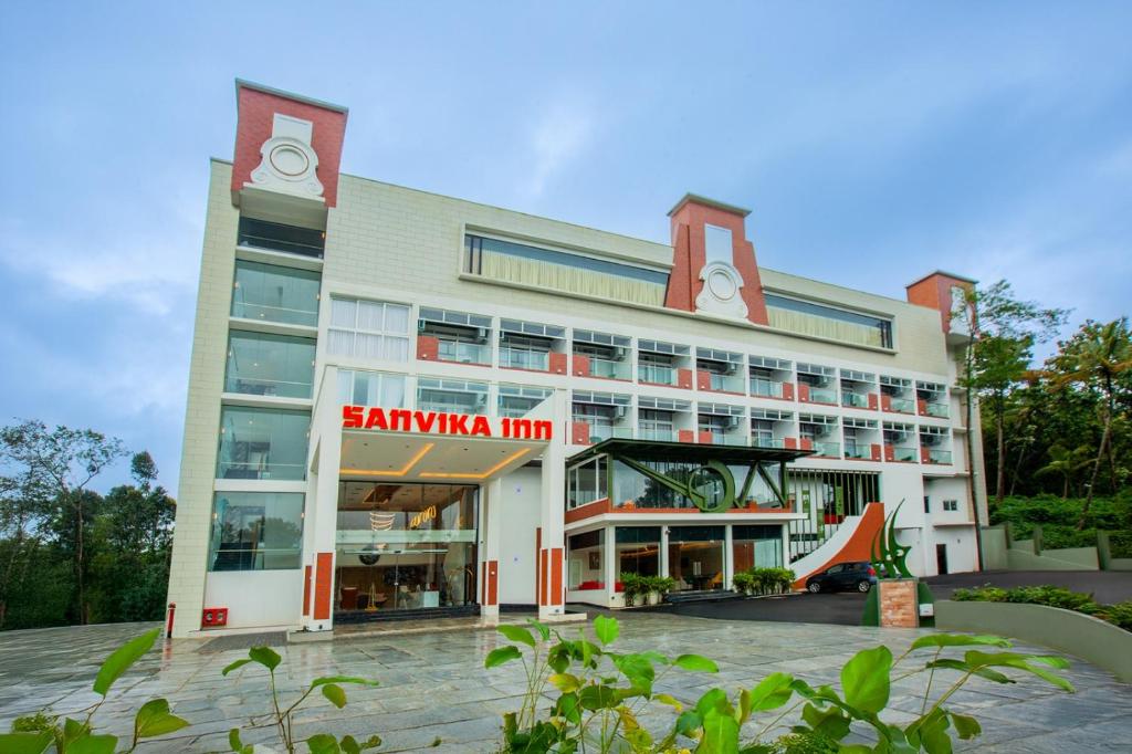 an exterior view of a hotel at The Grand Sanvika in Ramakkalmedu