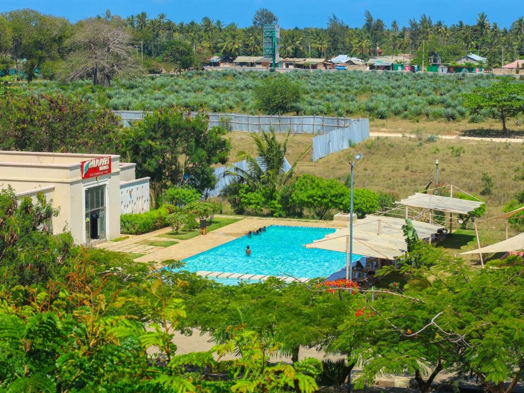 Bazén v ubytování Desert Daisy nebo v jeho okolí