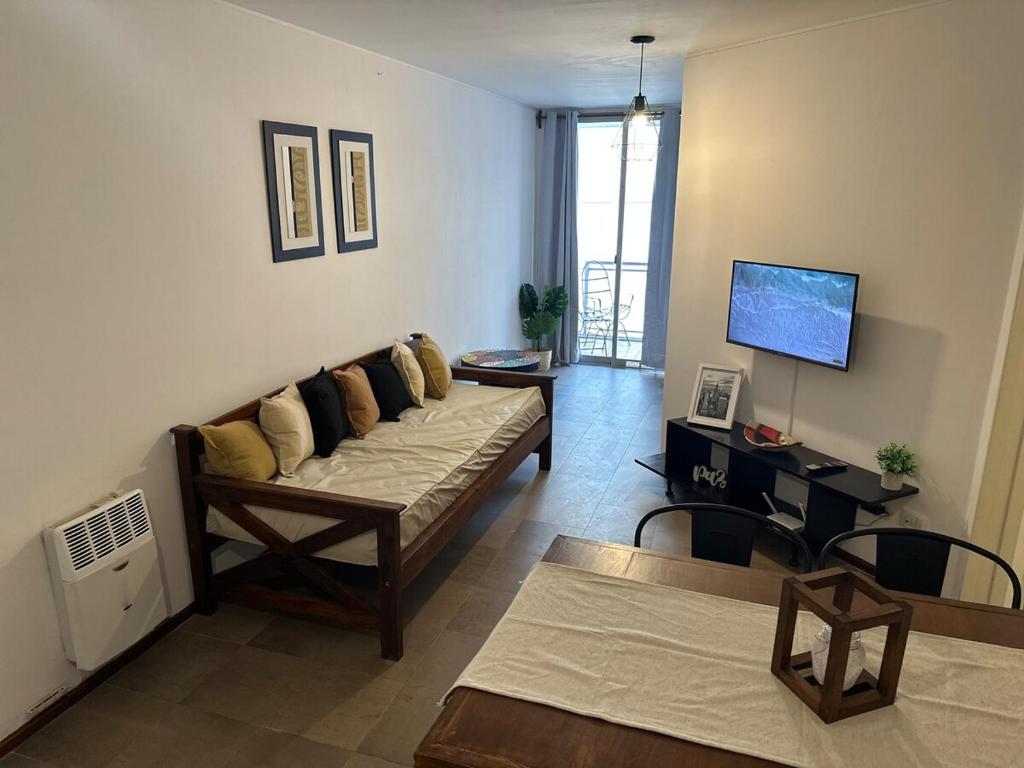 TV a/nebo společenská místnost v ubytování Satori Apart