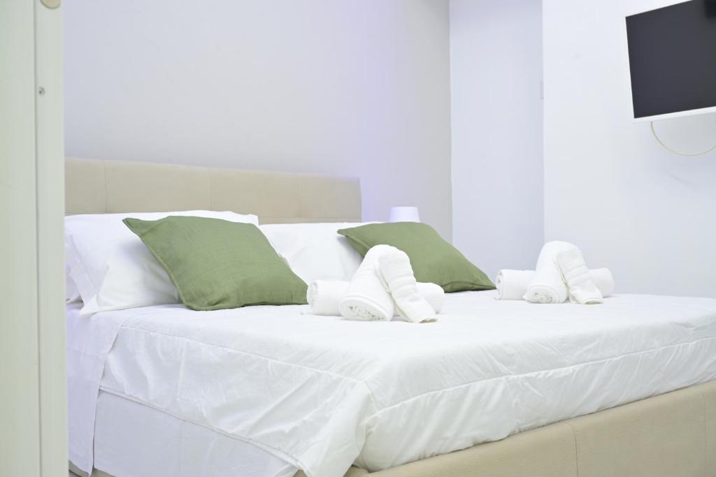 Postel nebo postele na pokoji v ubytování La dimora del Sole