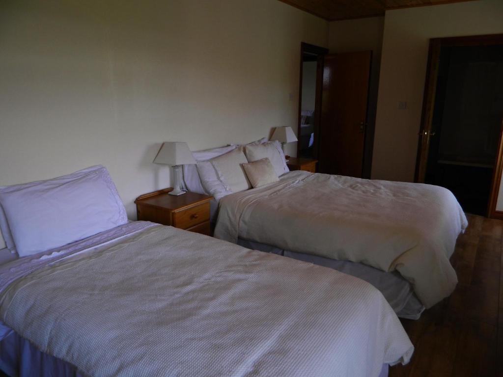 Postel nebo postele na pokoji v ubytování Doolin House