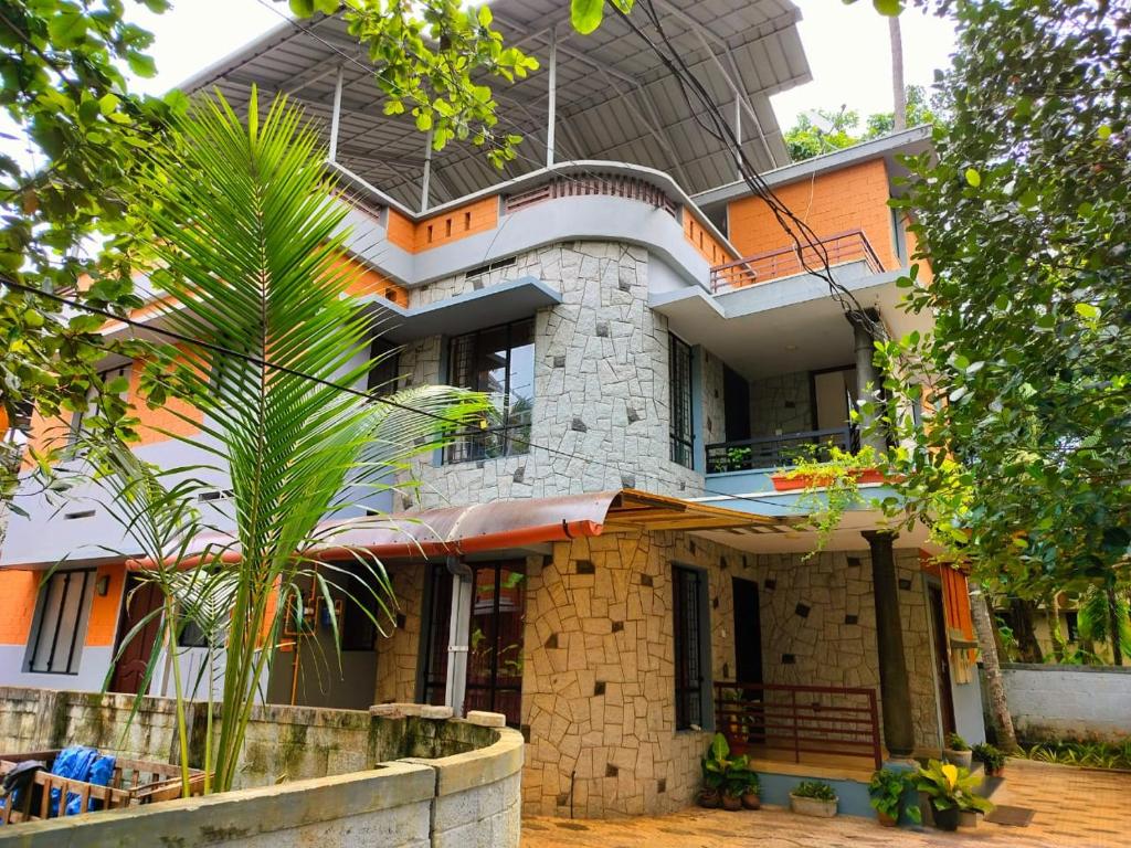 Το κτήριο όπου στεγάζεται  το διαμέρισμα