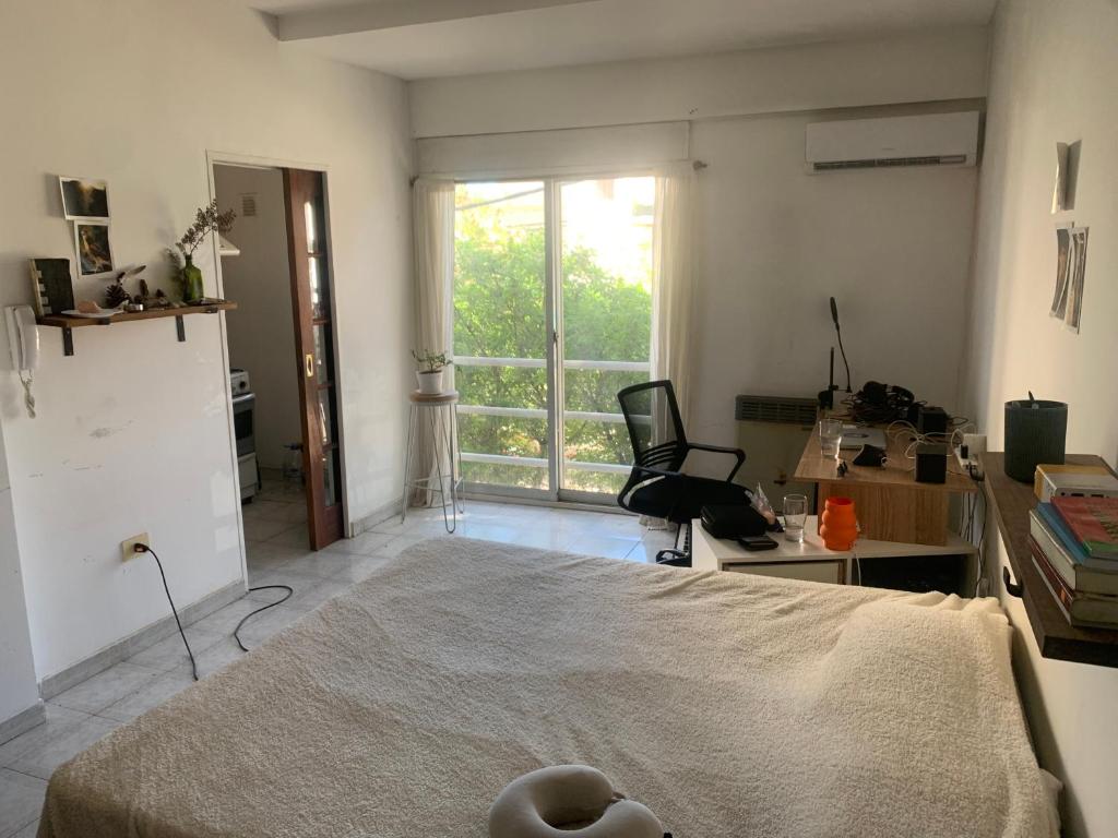 Postel nebo postele na pokoji v ubytování Departamento Centro Neuquén Capital