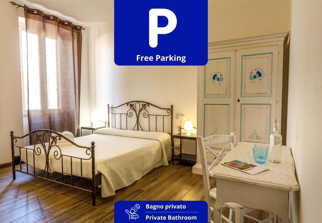 Katil atau katil-katil dalam bilik di Onlyrooms I - Free Parking & Central