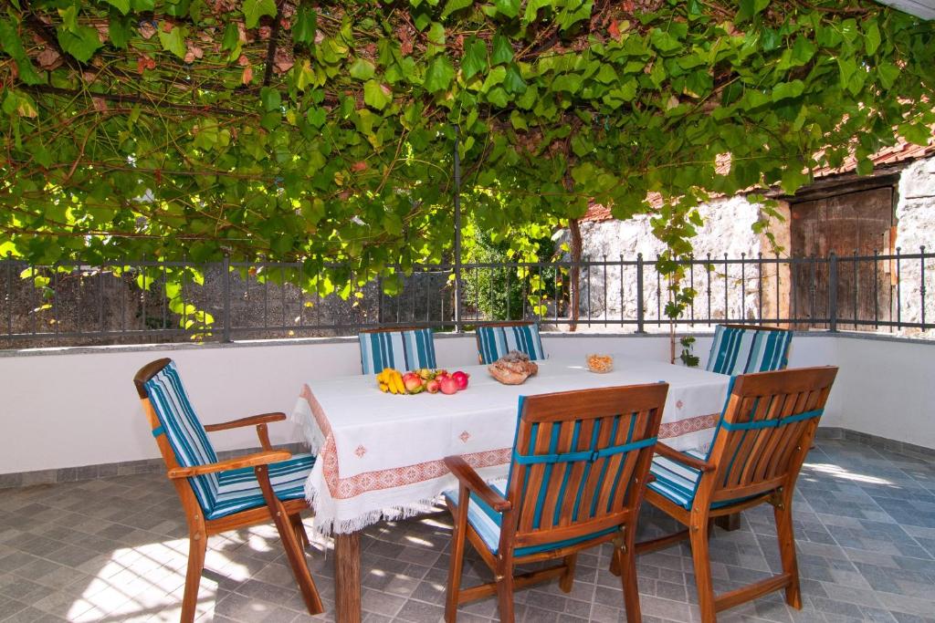 Balkón nebo terasa v ubytování Holiday Home Ruda