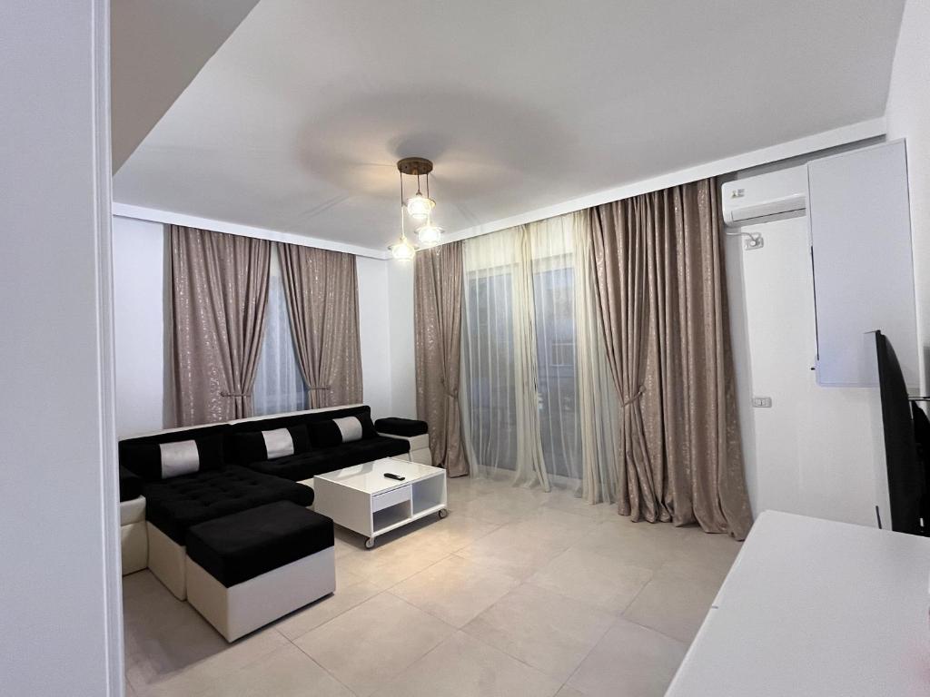 Χώρος καθιστικού στο Urban Escape Craiova