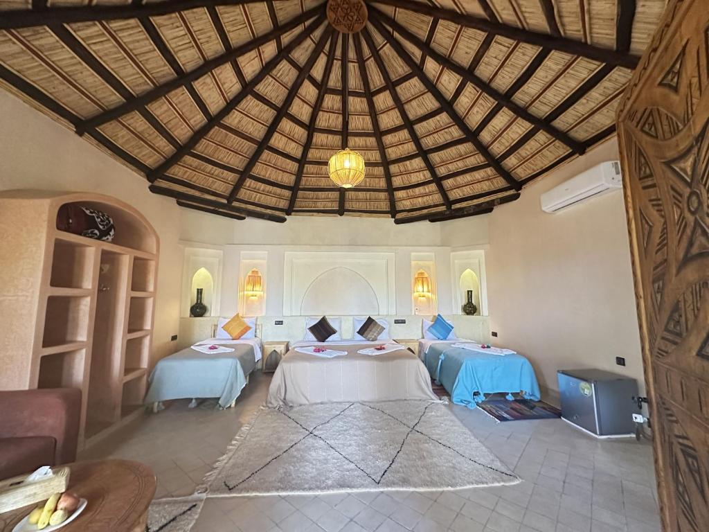Oasis Tilogui-Luxury Hotel Restaurant and Desert Excursions In Zagora - Suite De Luxe Lit King-Size
