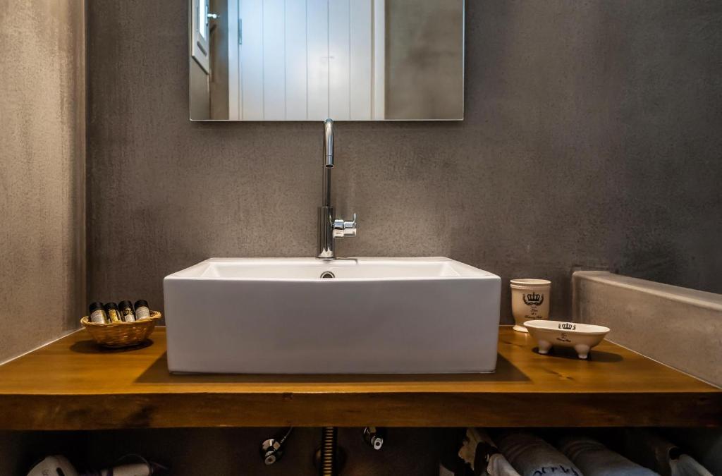 Koupelna v ubytování Hotel Ippocampos Studios
