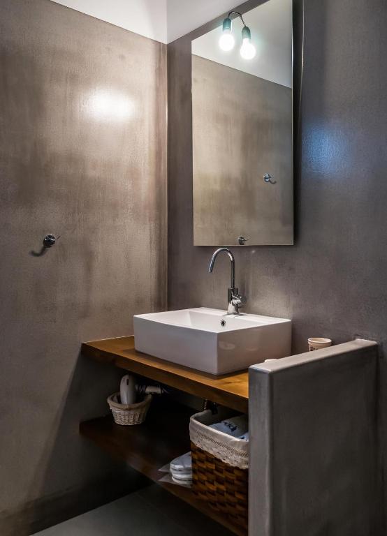 Koupelna v ubytování Hotel Ippocampos Studios