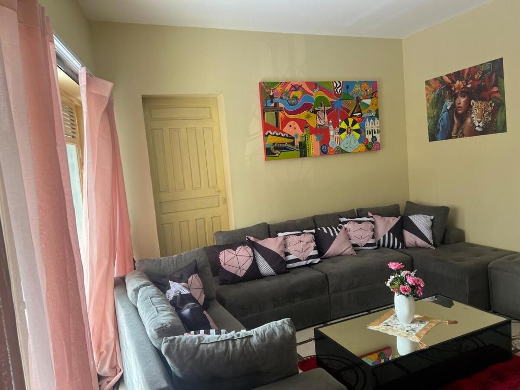 Posezení v ubytování Casa para grupos na COP30 - 6 pessoas, a 15 min do HANGAR centros de convenções