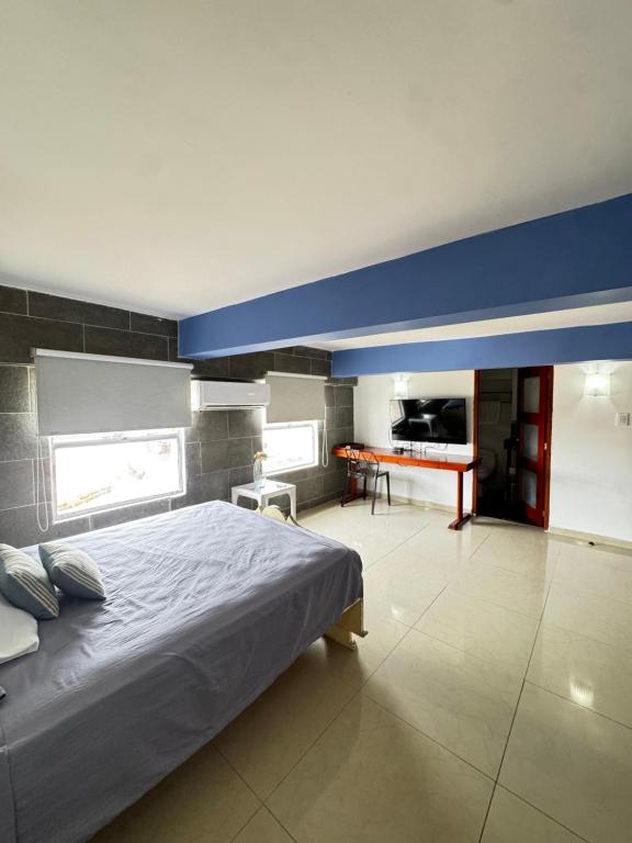 Postel nebo postele na pokoji v ubytování Luxury 2B Duplex in Old City Cartagena