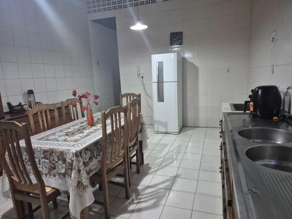 Kuchyň nebo kuchyňský kout v ubytování Sao Brás