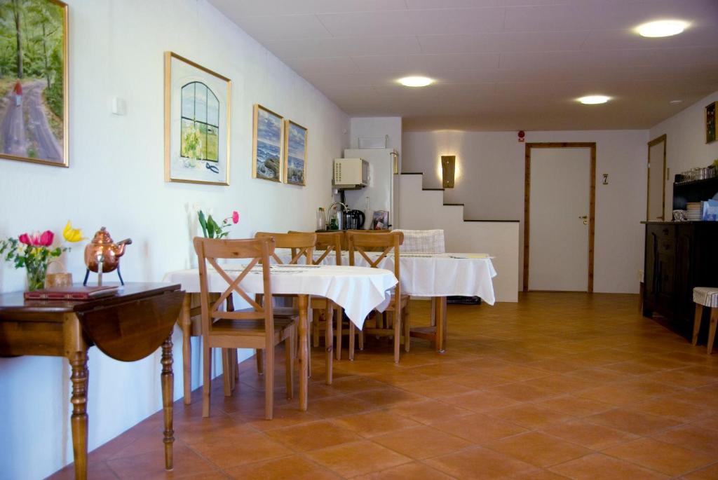 Posezení v ubytování Skönadal B&B