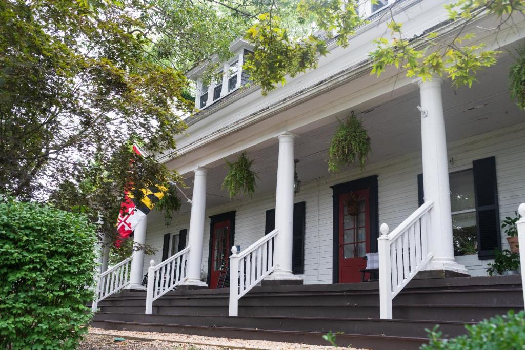 Budova, kde se bed and breakfast nachází