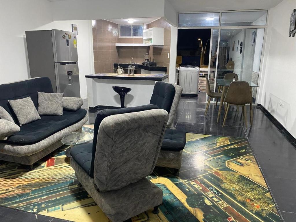 Køkken eller tekøkken på Apartamento Brisa Marina, cómodo y accesible