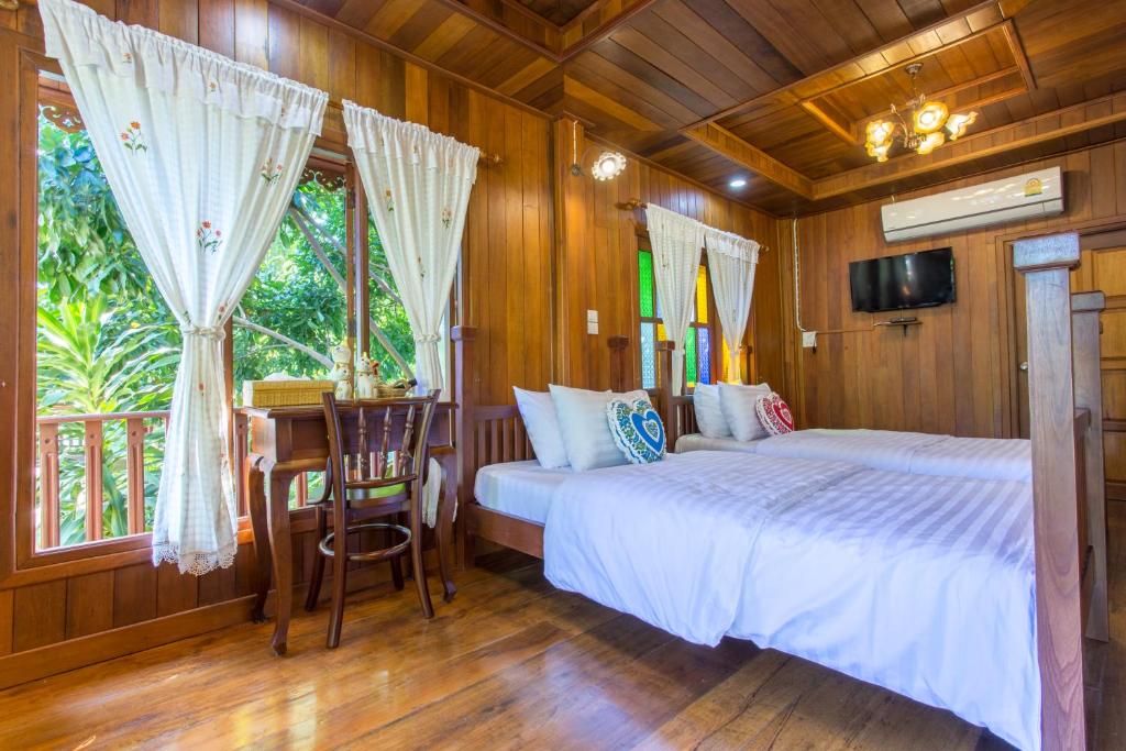 Suksathan Lamphun - Chambre Lits Jumeaux Standard