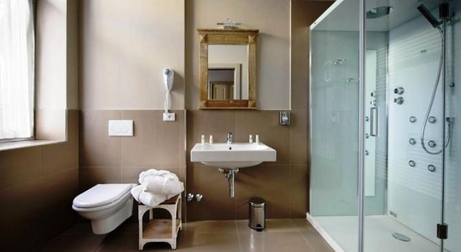 Koupelna v ubytování Locanda In Borgo Garnì & Wellness