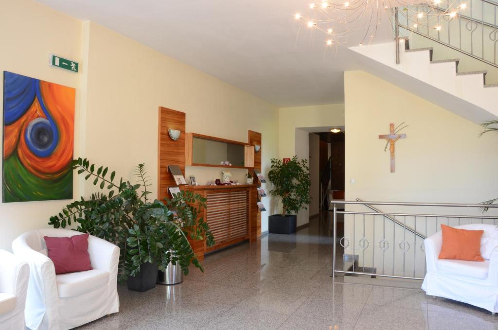 Kuchyň nebo kuchyňský kout v ubytování HOTEL MARIA