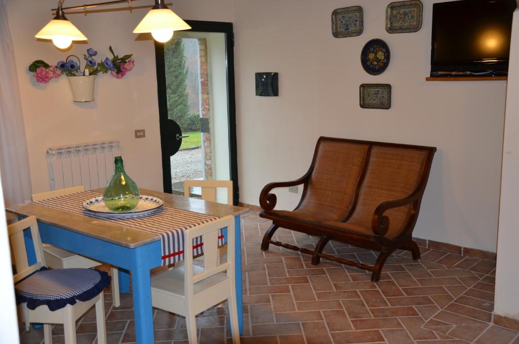 Posezení v ubytování Agriturismo Sant'Alfredo