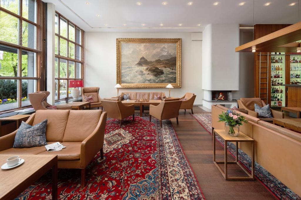 Zona d'estar a Hotel Baseler Hof