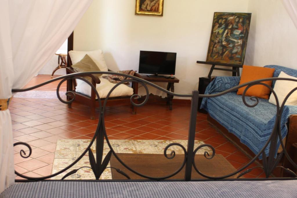 Posezení v ubytování Agriturismo Ridocco