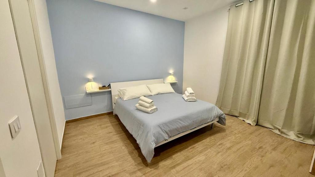 Una cama o camas en una habitación de Cielo Sereno