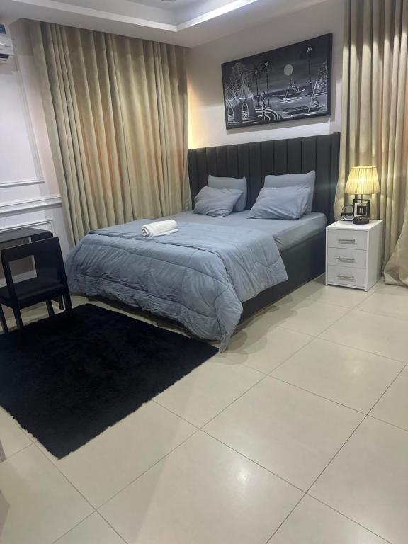 Postel nebo postele na pokoji v ubytování Jibams Apartment Luxe1