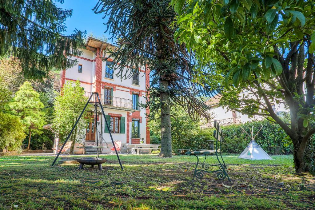 Zahrada ubytování Villa Spa Dalia