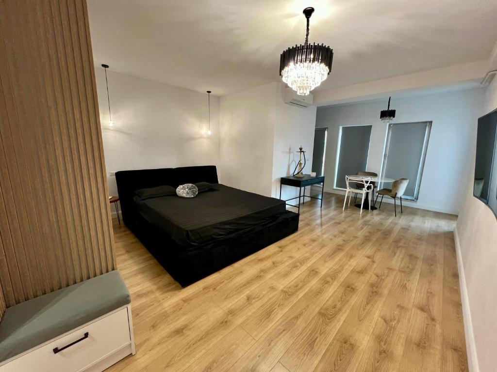 Postel nebo postele na pokoji v ubytování Studio One Cassas Residence