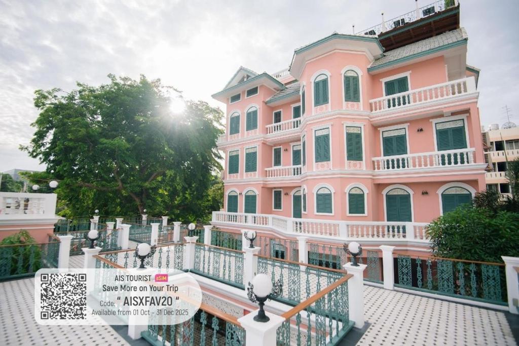 Balkón nebo terasa v ubytování Hiranyakul House
